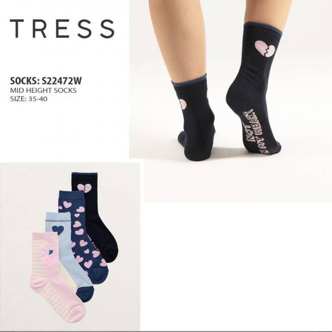 skarpetki damskie S22472W MIX KOLOR  35-40 1