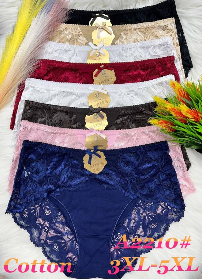 Majtki damskie A2210 MIX KOLOR  3XL-5XL 1
