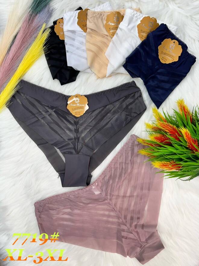 Majtki damskie 7719 MIX KOLOR  XL-3XL
