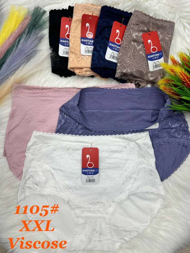 Majtki damskie 1105 MIX KOLOR  2XL 1