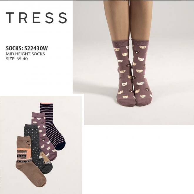 skarpetki damskie 9857 MIX KOLOR  35-40 1