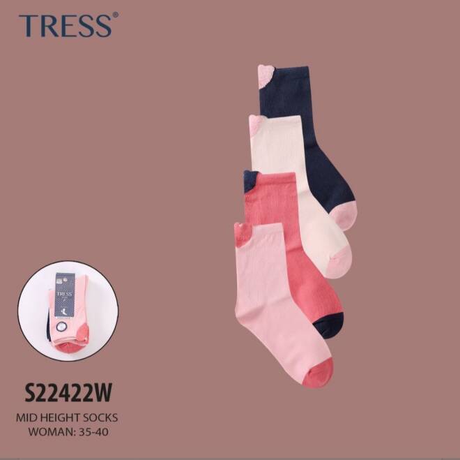 skarpetki damskie 9858 MIX KOLOR  35-40 1