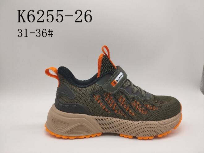 Buty Sportowe Dziecięce K6255-26 JEDEN 31-36