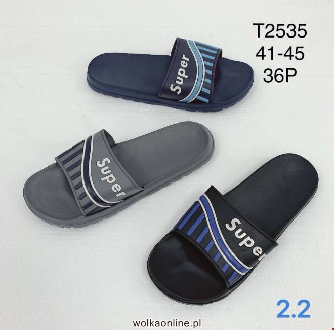 Klapki Męskie T2535 41-45 MIX KOLOR