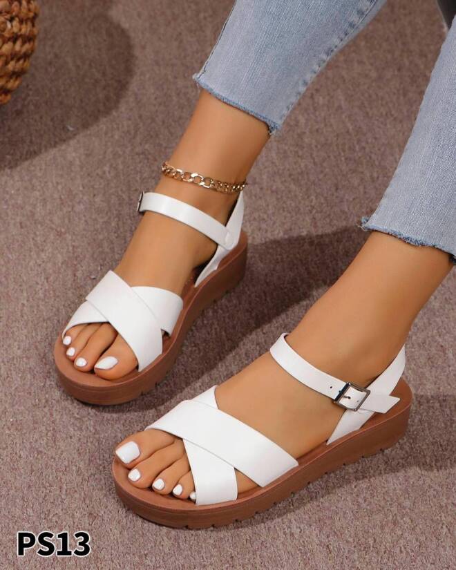 Sandały damskie PS13 WHITE 36-41 1