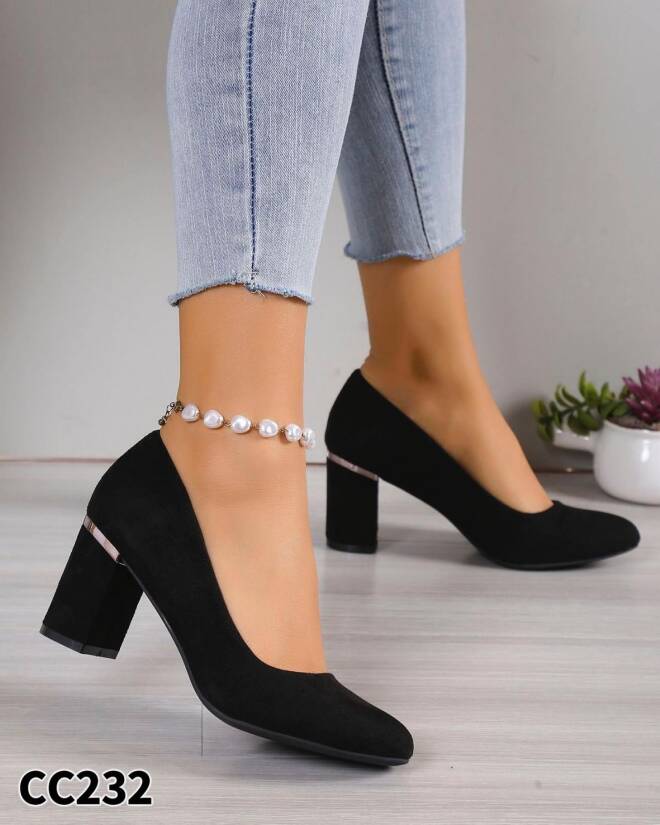 Czółenka Damskie CC232 BLACK 36-41