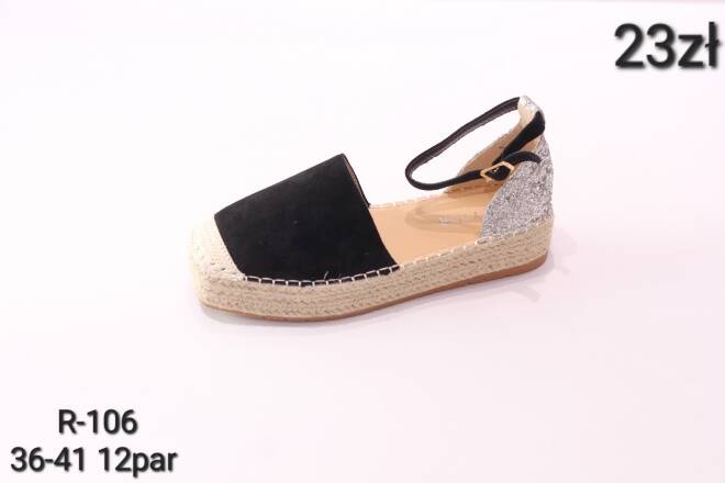 Sandały damskie R-106 JEDEN 36-41 1