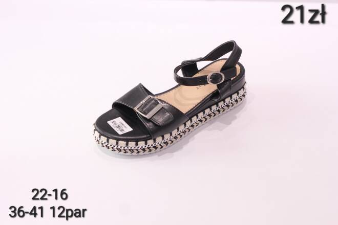 Sandały damskie 22-16 JEDEN 36-41 1