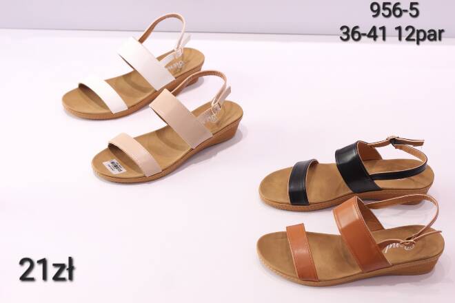 Sandały damskie 956-5 36-41 KOLOR DO WYBORU  1