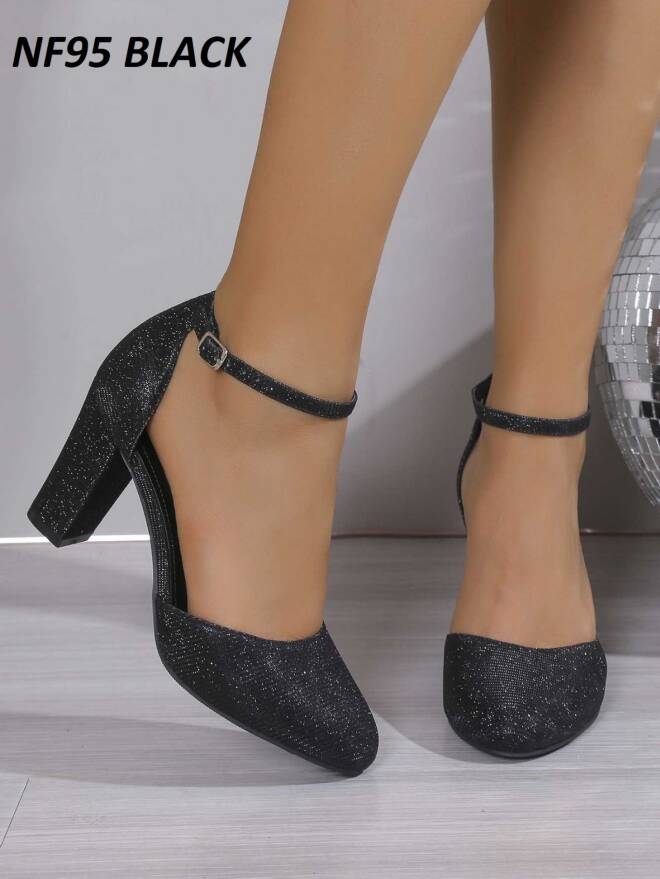 Czółenka Damskie NF95 BLACK 36-41