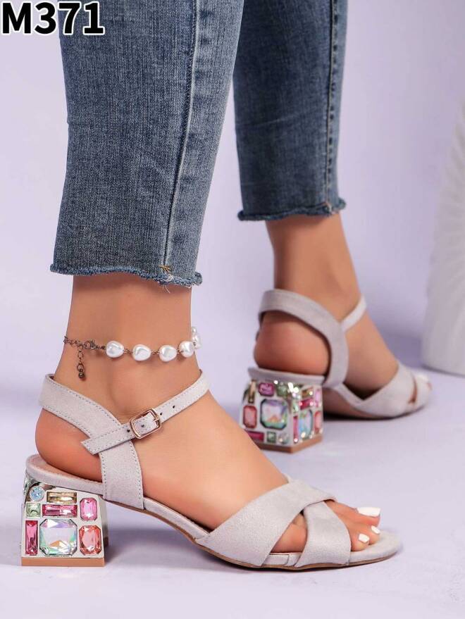 Czółenka Damskie M371 GREY 36-41