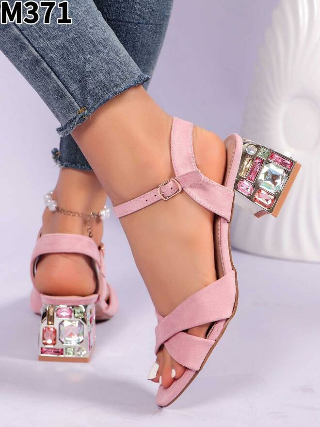 Czółenka Damskie M371 PINK 36-41 1