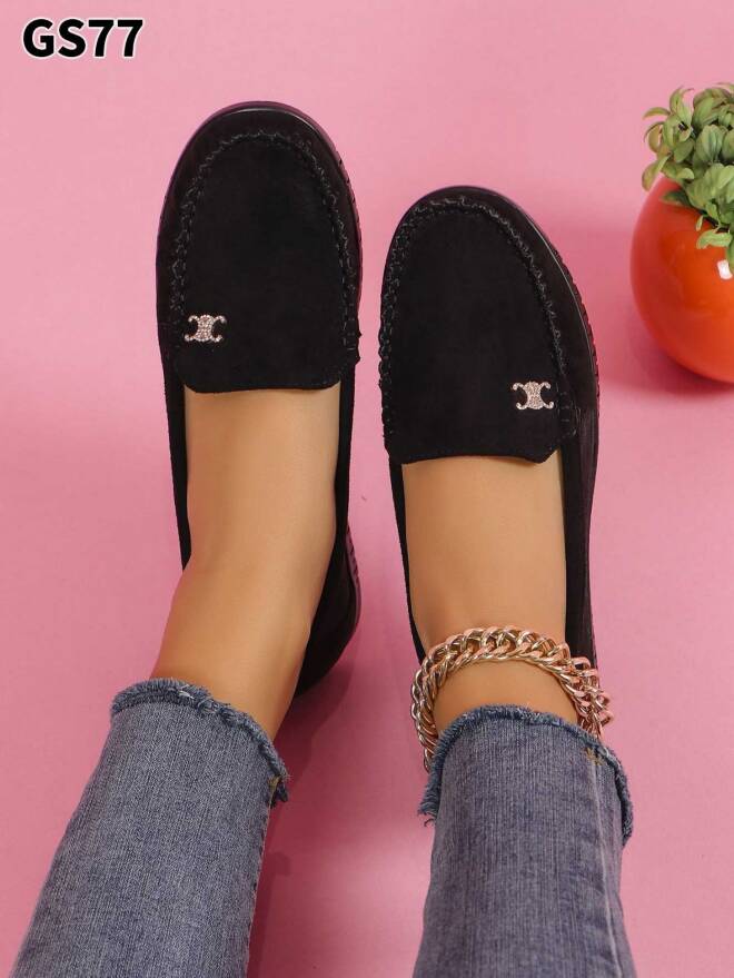 Baleriny Damskie GS77 BLACK 36-41