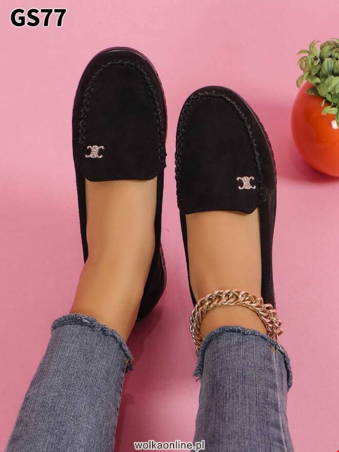 Baleriny Damskie GS77 BLACK 36-41
