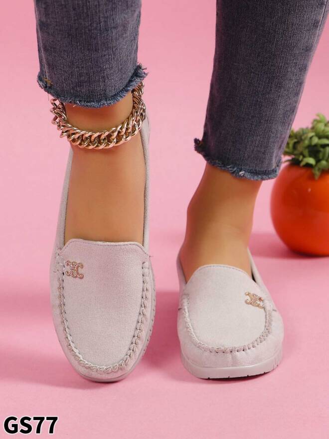 Baleriny Damskie GS77 GREY 36-41 1