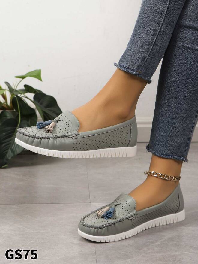 Baleriny Damskie GS75 GREEN 36-41 1