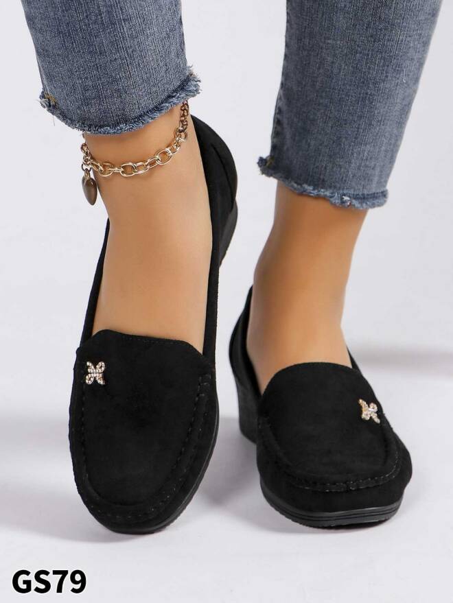 Baleriny Damskie GS79 BLACK 36-41