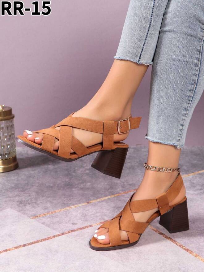 Czółenka Damskie RR-15 KHAKI 36-41 1