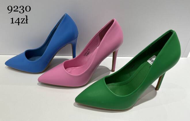 Szpilki Damskie 9230 36-41 KOLOR DO WYBORU 