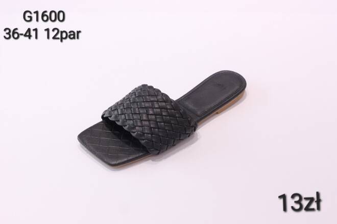 Klapki Damskie G1600 JEDEN 36-41