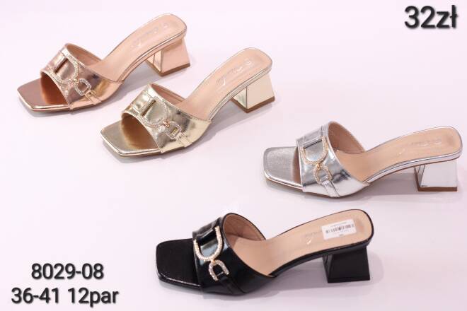 Czółenka Damskie 8029-08 36-41 KOLOR DO WYBORU 