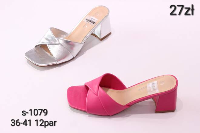 Czółenka Damskie S-1079 36-41 KOLOR DO WYBORU  1