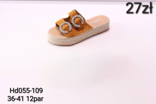 Klapki Damskie HD055-109 JEDEN 36-41