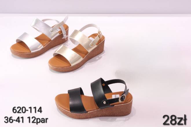 Sandały damskie 620-114 36-41 KOLOR DO WYBORU  1