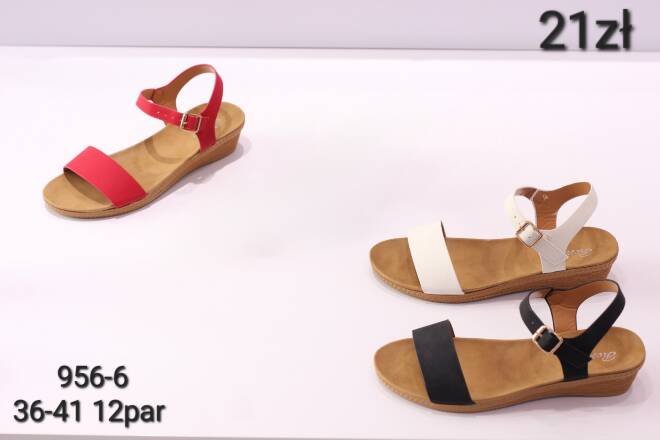 Sandały damskie 956-6 36-41 KOLOR DO WYBORU  1
