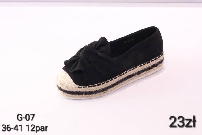 Półbuty Damskie G-07 JEDEN 36-41 1