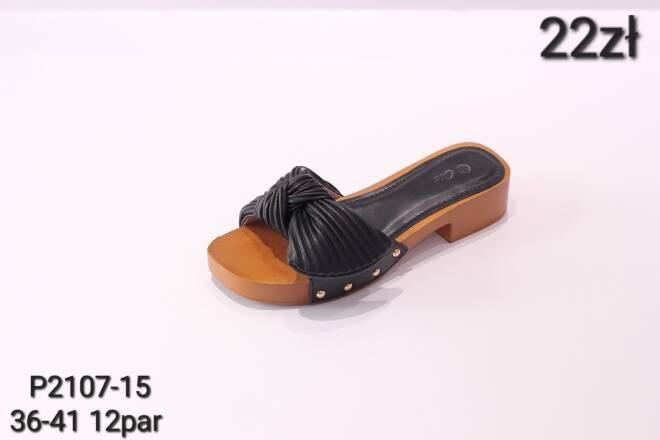 Klapki Damskie P2107-15 JEDEN 36-41 1