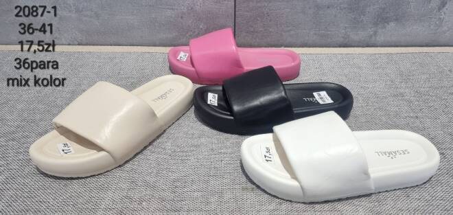 Klapki Damskie 2087-1 36-41 MIX KOLOR 1