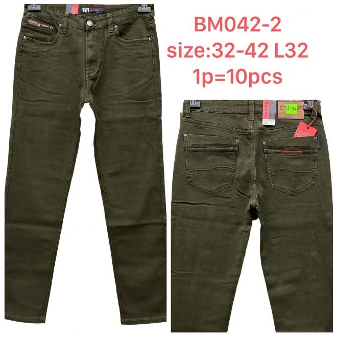 Jeansy męskie BM042-2 1 KOLOR 32-42 1