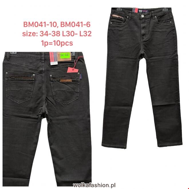 Spodnie męskie BM041-10 1 KOLOR 34-38
