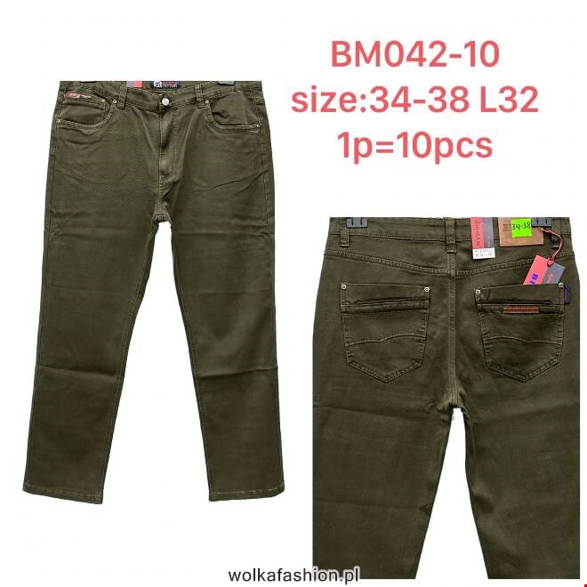 Spodnie męskie BM042-10 1 KOLOR 34-38