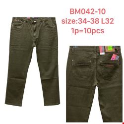 Spodnie męskie BM042-10 1 KOLOR 34-38
