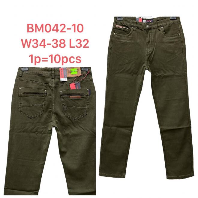 Jeansy męskie BM042-10 1 KOLOR 34-38 1