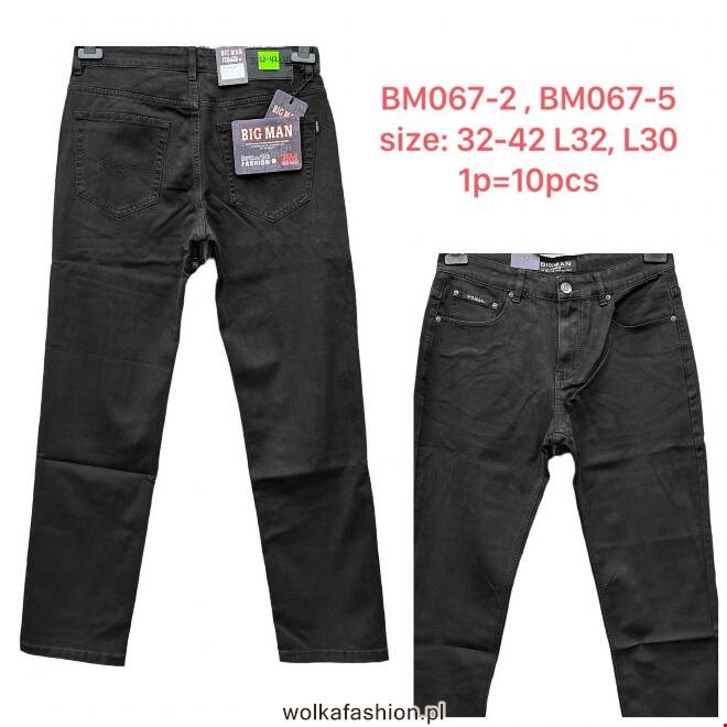 Spodnie męskie BM067-2 1 KOLOR 32-42