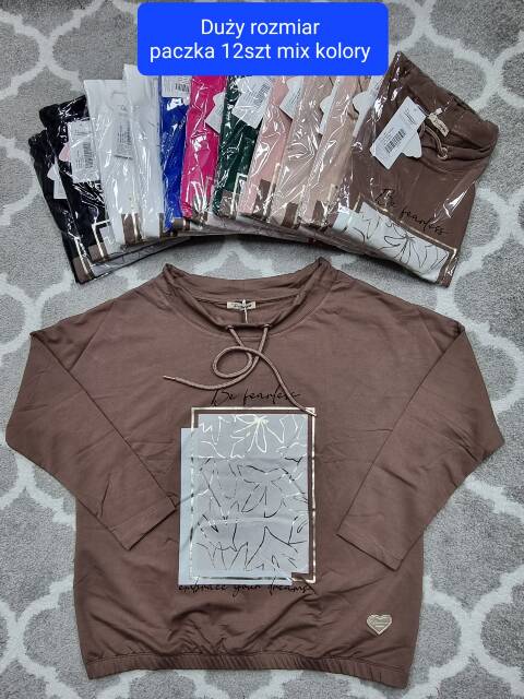 Bluzka damskie 4770 Mix kolor Standard (Towar Tureckie)