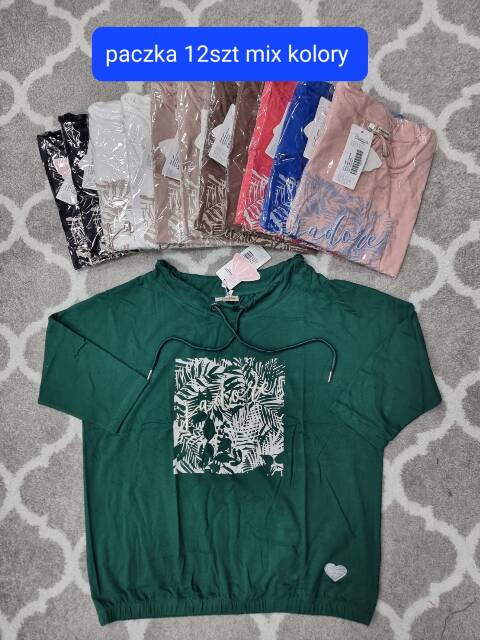 Bluzka damskie 4802 Mix kolor Standard (Towar Tureckie) 1