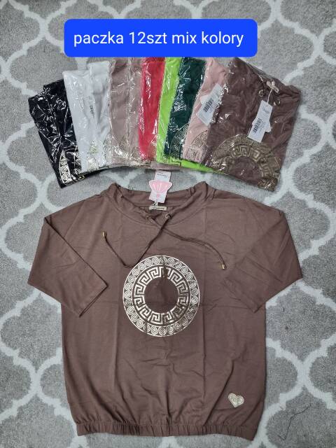 Bluzka damskie 4803 Mix kolor Standard (Towar Tureckie) 1