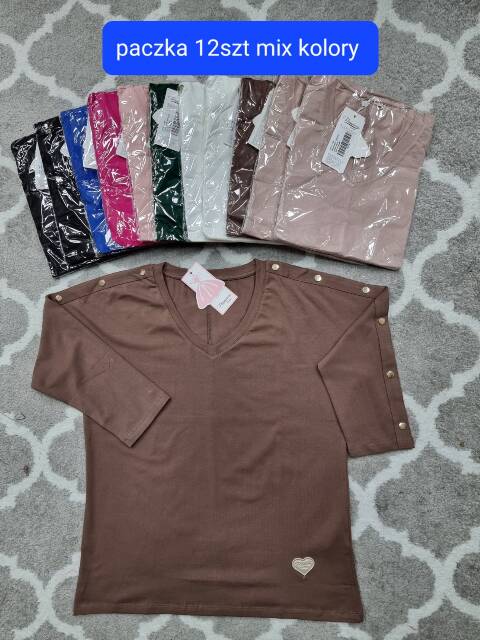 Bluzka damskie 4808 Mix kolor Standard (Towar Tureckie)