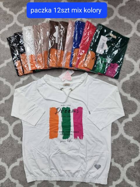 Bluzka damskie 4810 Mix kolor Standard (Towar Tureckie)