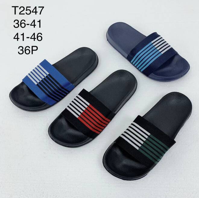 Klapki Damskie T2547 MIX KOLOR 36-41