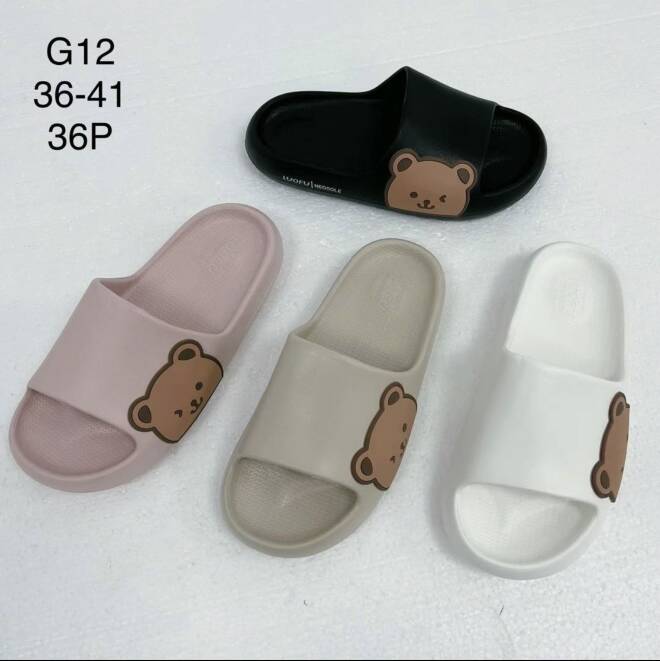 Klapki Damskie G12 MIX KOLOR 36-41