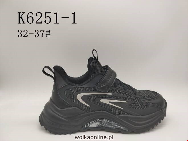 Buty Sportowe Dziecięce K6251-1 JEDEN 32-37