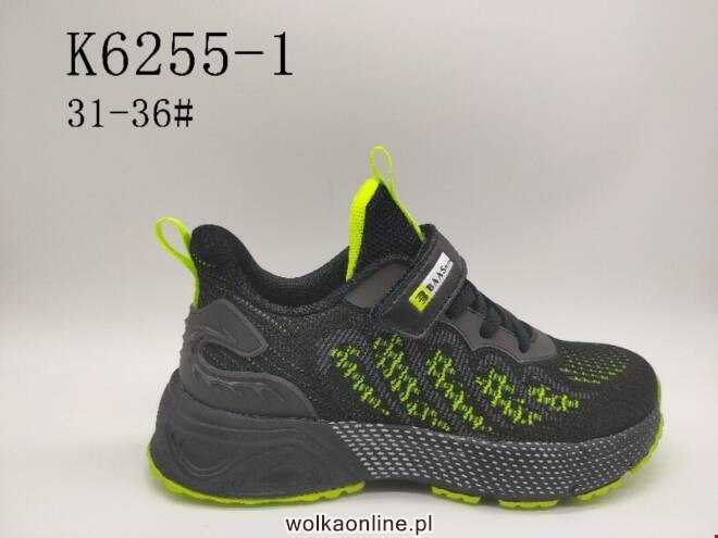 Buty Sportowe Dziecięce K6255-1 JEDEN 31-36