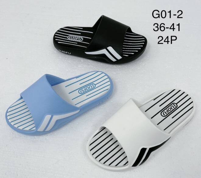 Klapki Damskie G01-2 36-41 MIX KOLOR