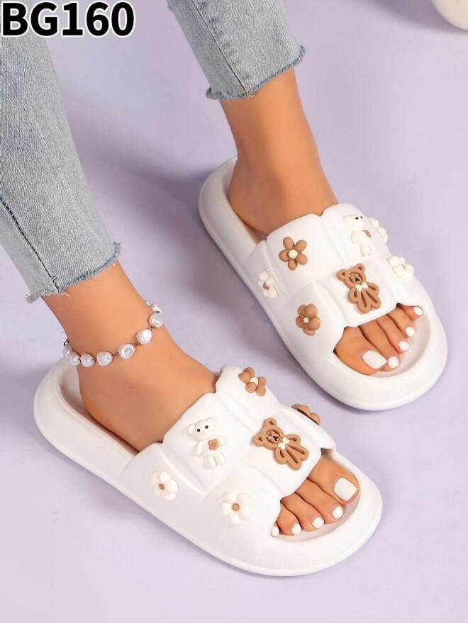 Klapki Damskie BG160 WHITE 36-41