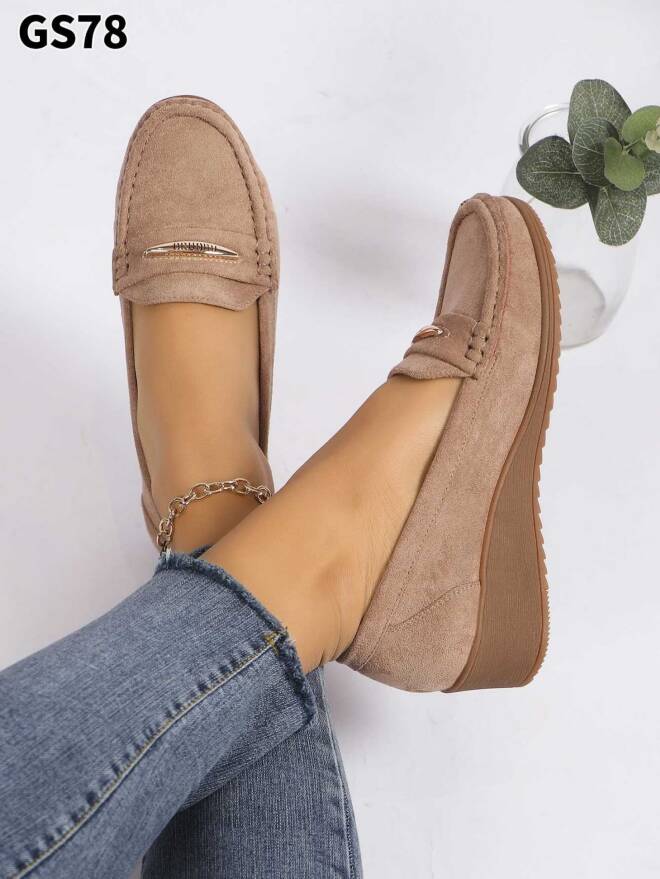 Baleriny Damskie GS78 KHAKI 36-41 1